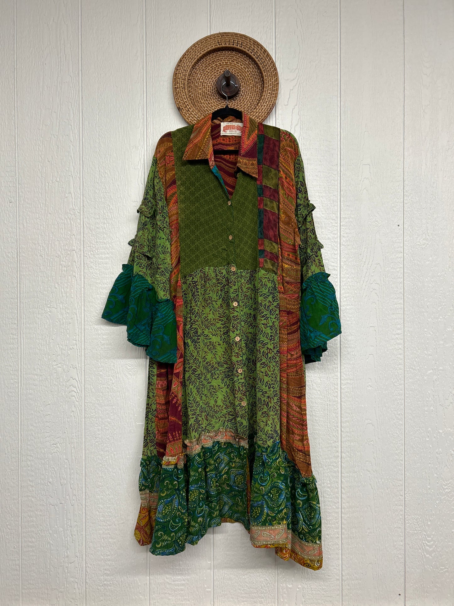 Crepe Sari Rhiannon Duster Dress 0226 227