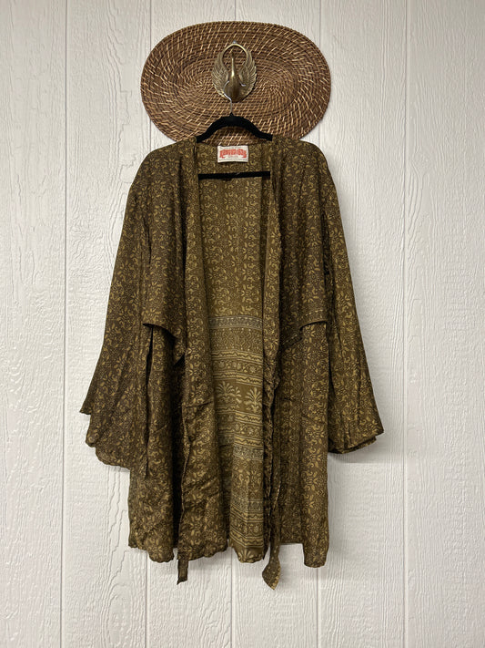 Rasgulla Sari Shortie Spellbound Kimono 0226 040