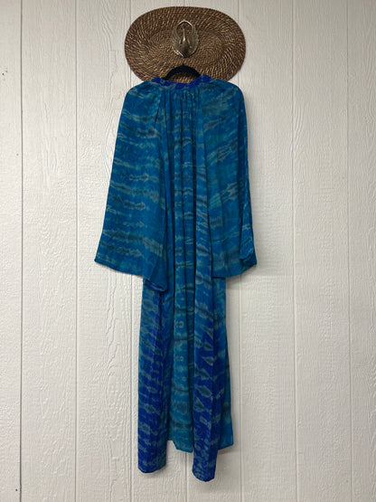 Crepe Sari Woodstock Duster Dress 0226 085