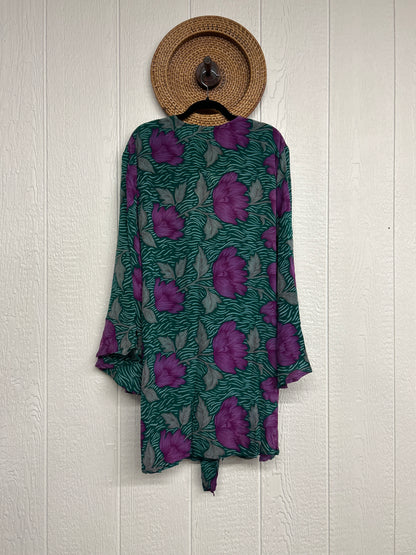 Crepe Sari Shortie Spellbound Kimono 0426 190