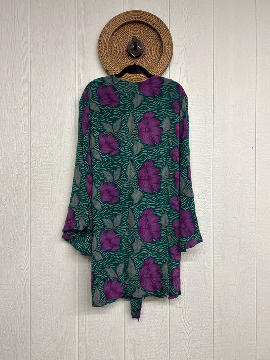 Crepe Sari Shortie Spellbound Kimono 0426 190