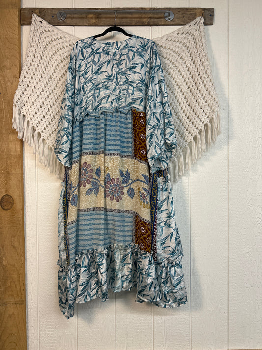 Rasgulla Sari Rhiannon Kimono 0826 063