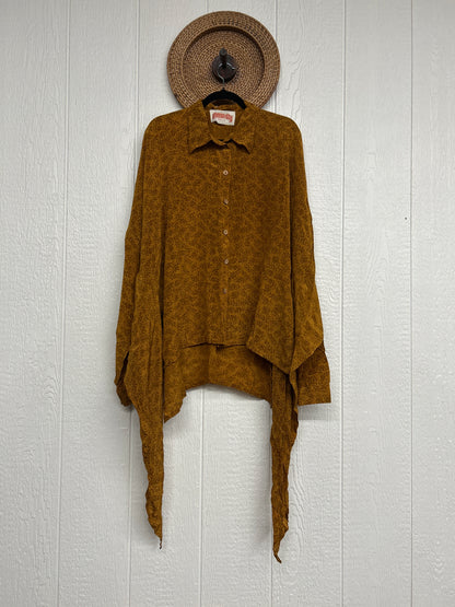 Crepe Sari Nirvana Button Down 1125 242