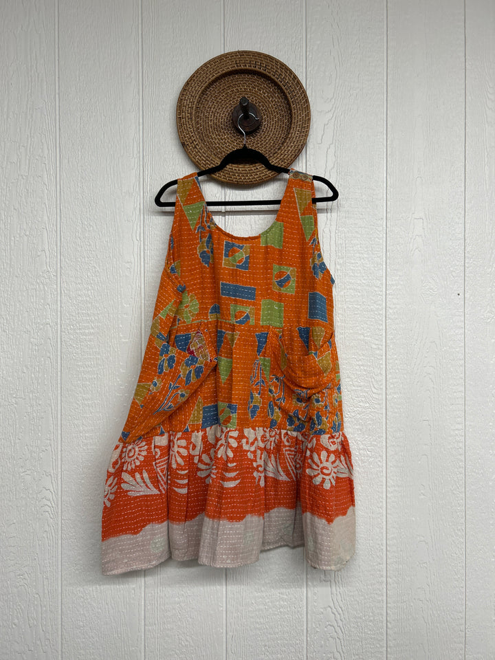 Kantha Meadow Mini Dress 0425 245