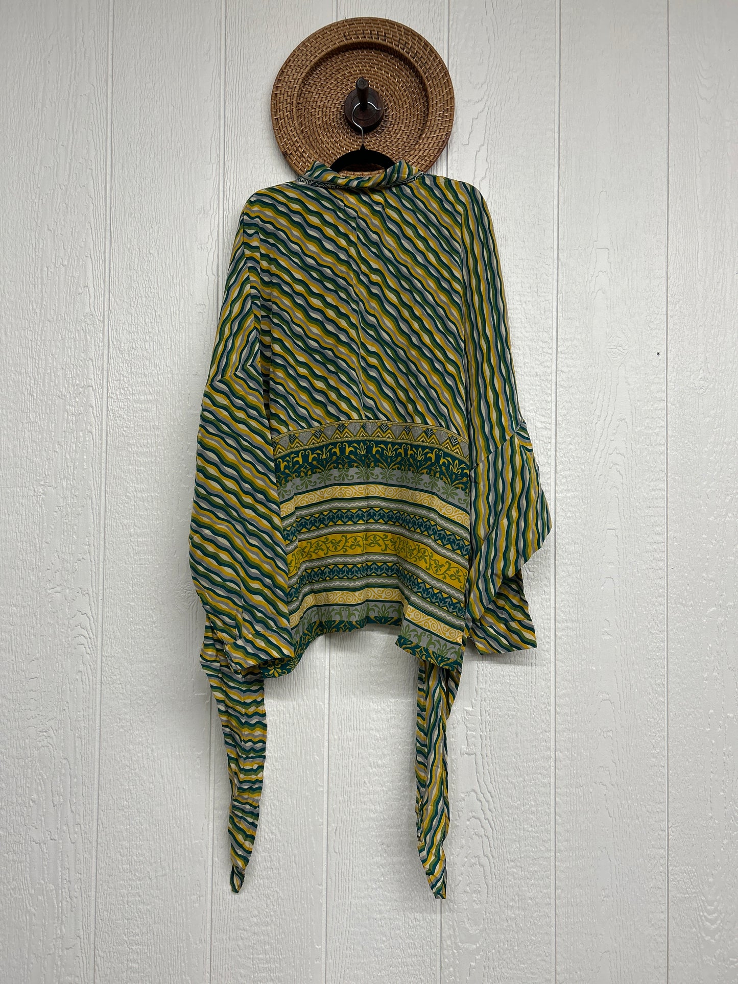 Crepe Sari Nirvana Button Down 1125 276