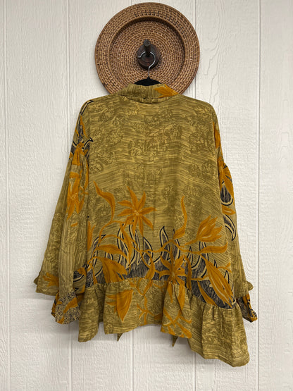 Crepe Sari Wild Rose Top 1225 107