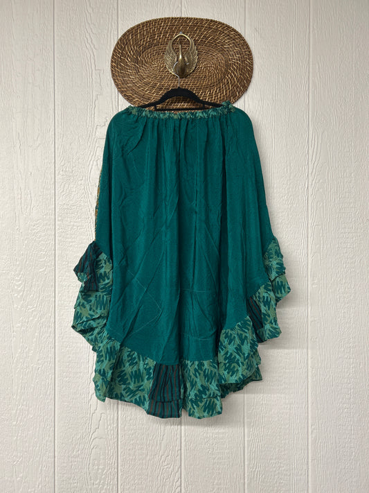 Crepe Wild Rose Skirt 1025 236