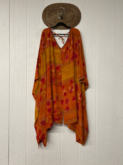 Crepe Sari Orchid Kimono 0626 146