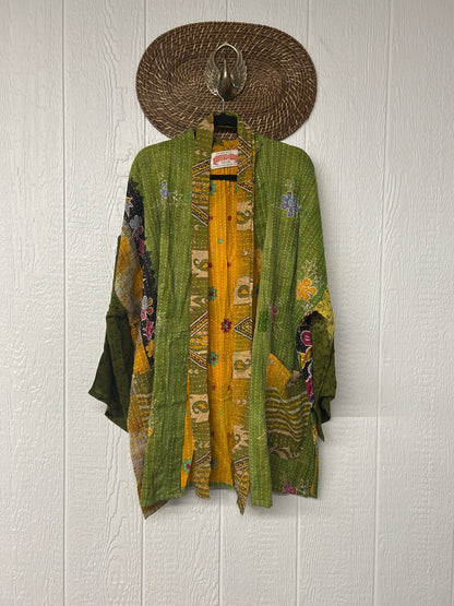 Pareo Kantha Shortie Majestic Kimono 0326 049