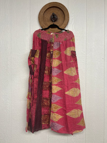 Pareo Kantha Butterfly Cargo Skirt 0426 163