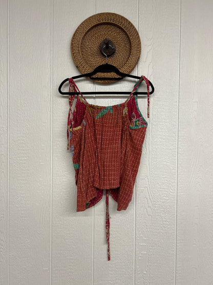 Kantha Butterfly Tank Top KB0925 001