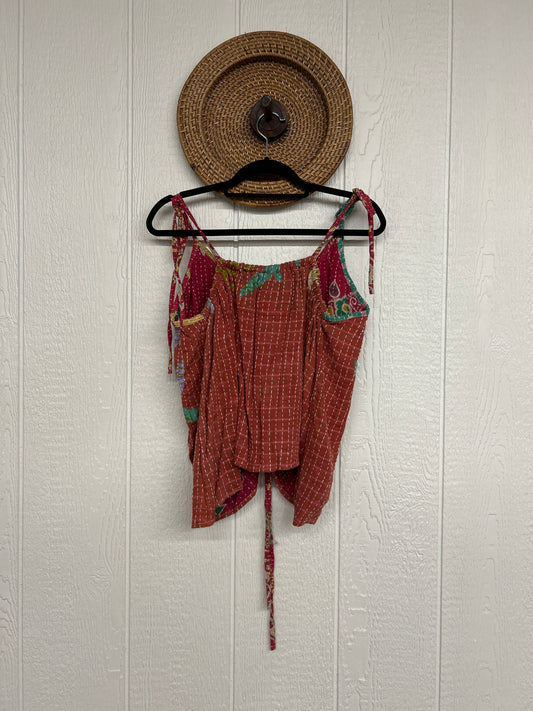 Kantha Butterfly Tank Top KB0925 001