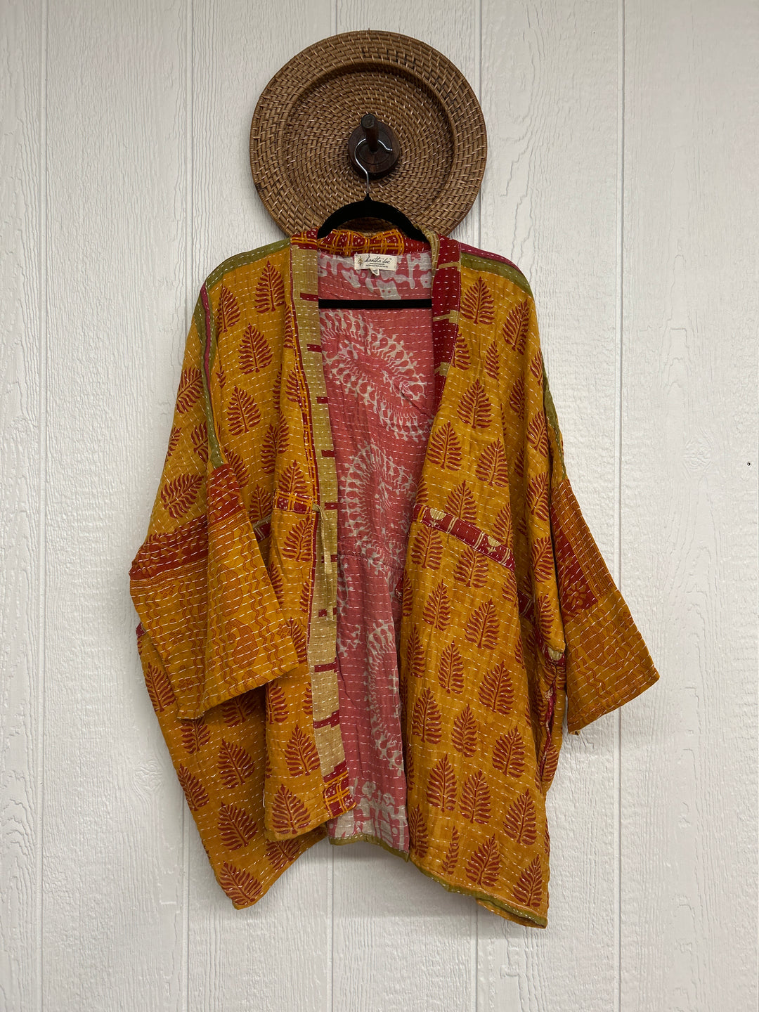 Kantha Shortie Kimono 0325 143