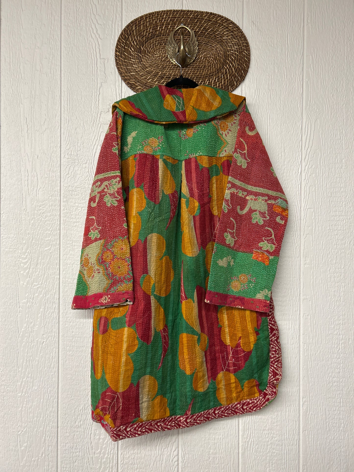 Fine Kantha Drifter Coat 1125 126