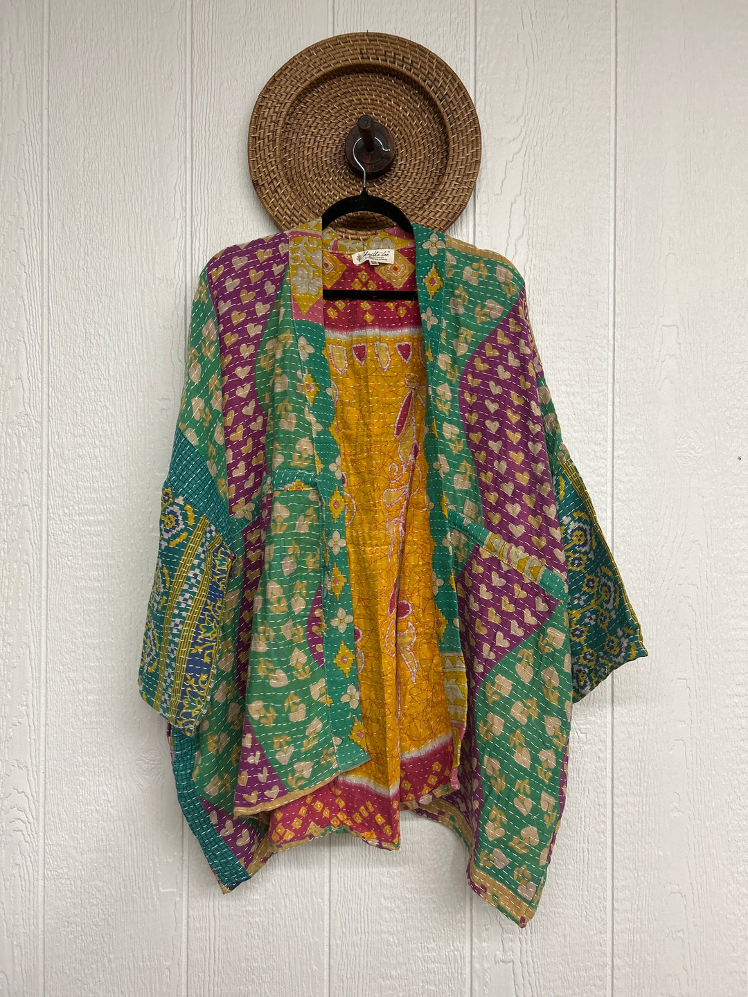 Kantha Shortie Kimono 0325 157