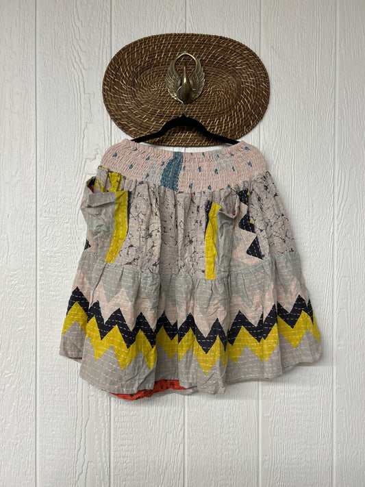 Pareo Kantha Meadow Skirt 0826 253