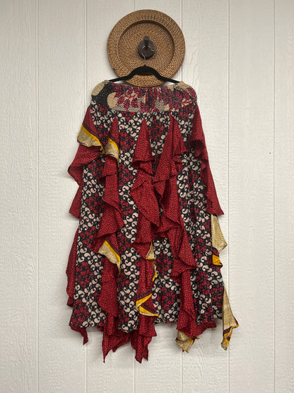 Pareo Kantha Willow Maxi Skirt 0826 220