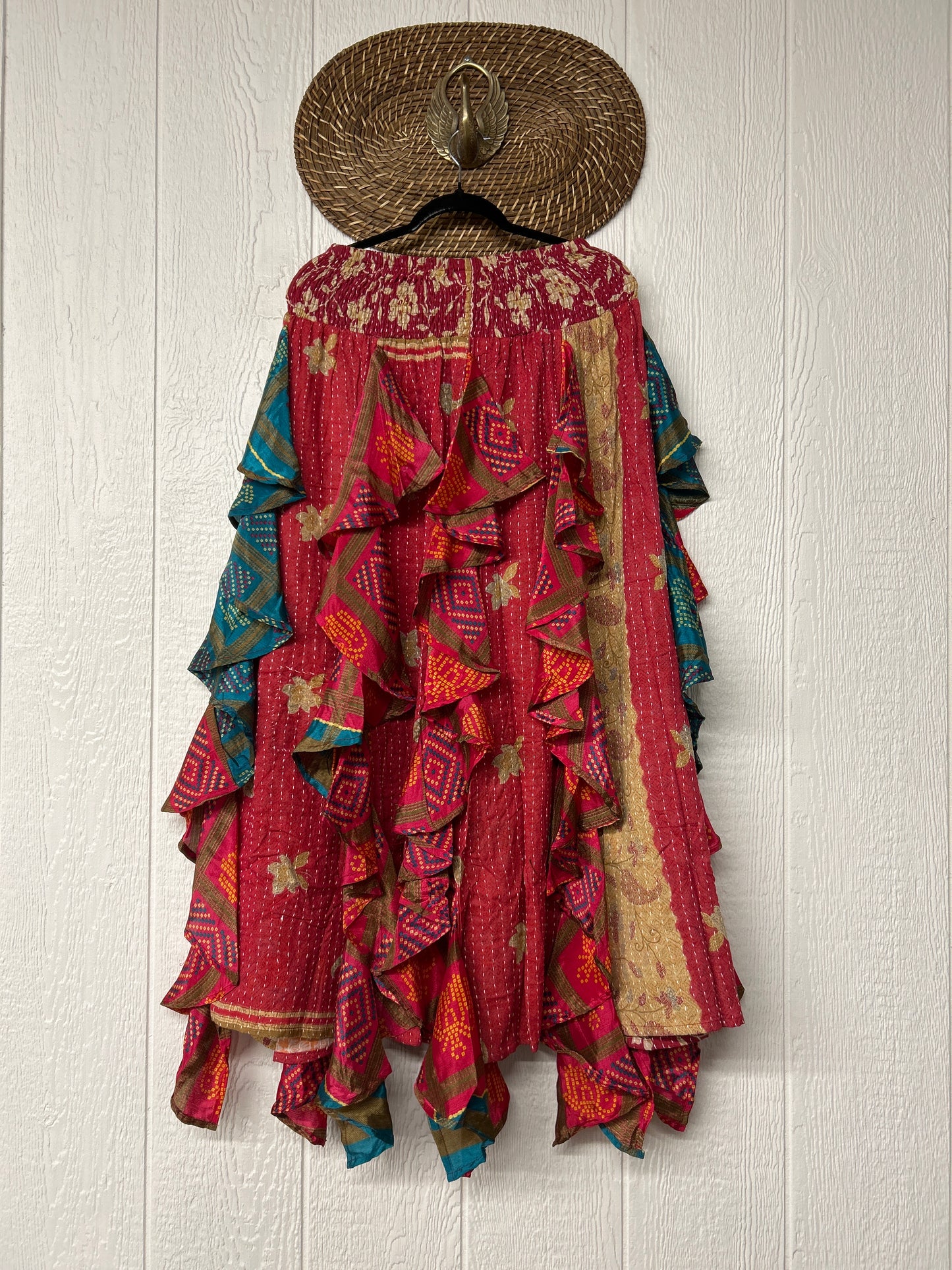 Pareo Kantha Willow Maxi Skirt 0826 144