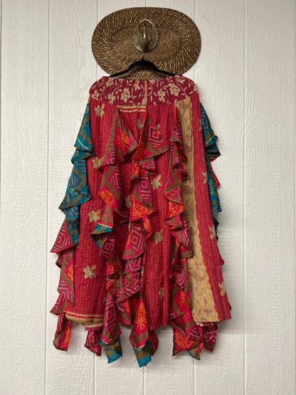 Pareo Kantha Willow Maxi Skirt 0826 144