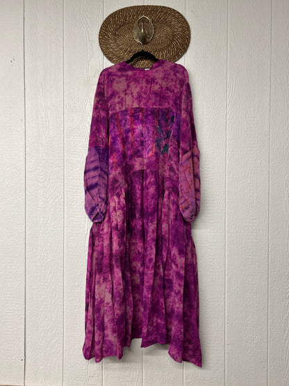Crepe Sari Evermore Kimono 1026 069