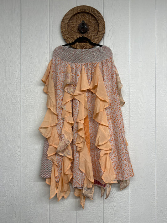 Pareo Kantha Willow Maxi Skirt 0826 100