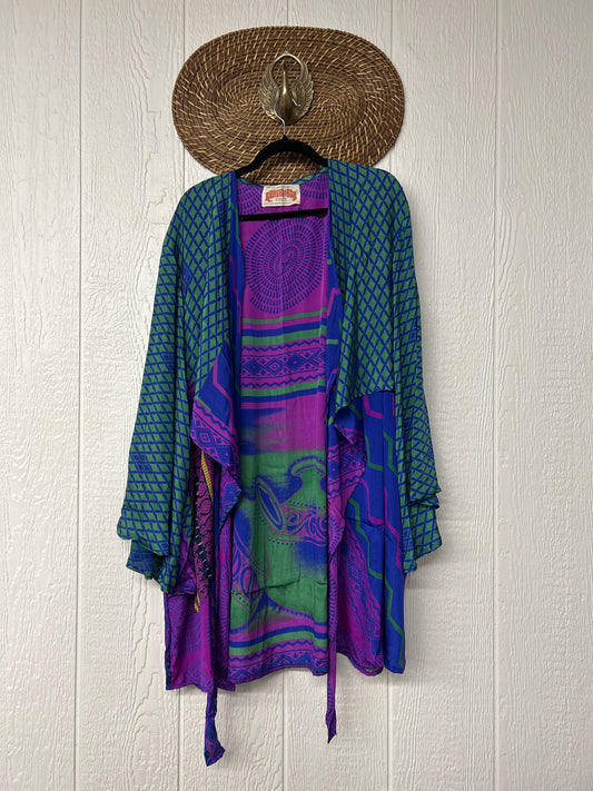 Rasgulla Sari Shortie Spellbound Kimono 0226 074