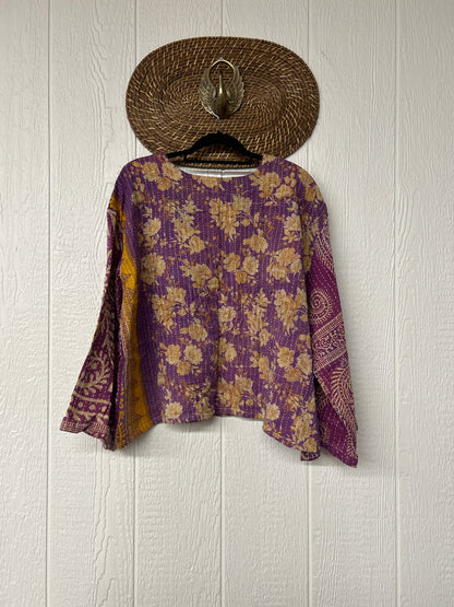 Pareo Kantha Wanderer Pocket Crop Top 0226 156