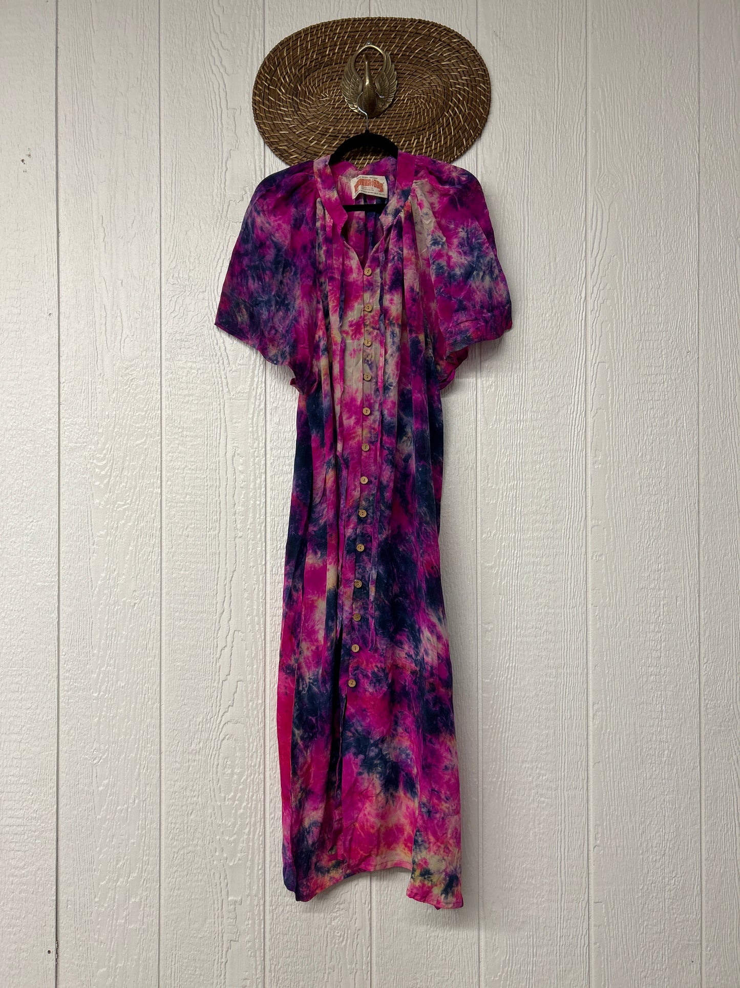 Crepe Sari Summer Woodstock Duster 0626 154