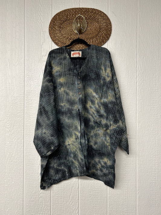 Pareo Kantha Gaia Split Tunic 0526 032