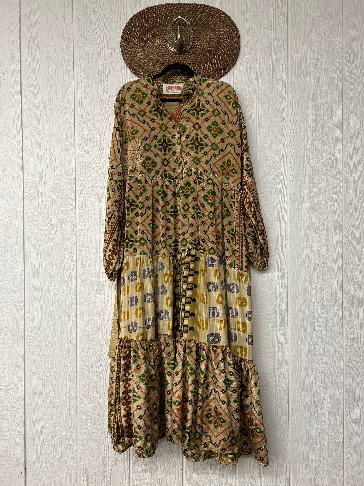 Rasgulla Sari Luminous Maxi Dress 0226 112