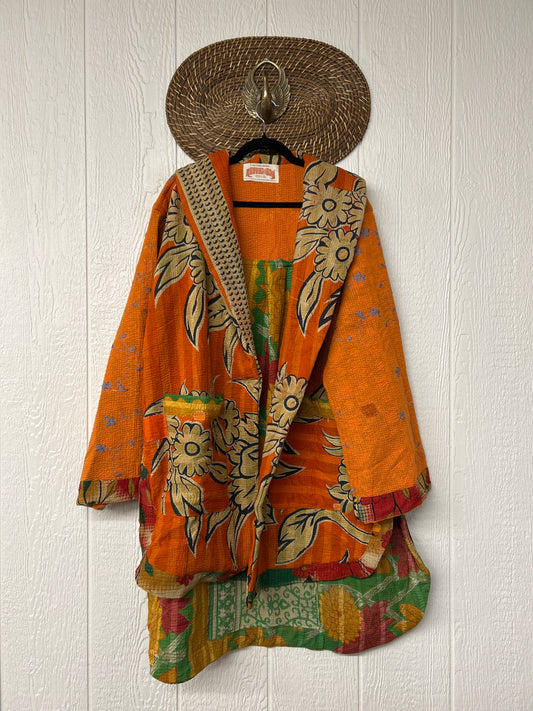 Fine Kantha Drifter Coat 1026 071