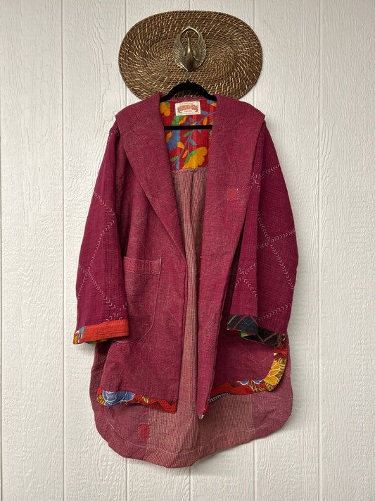 Fine Kantha Drifter Coat 1026 209