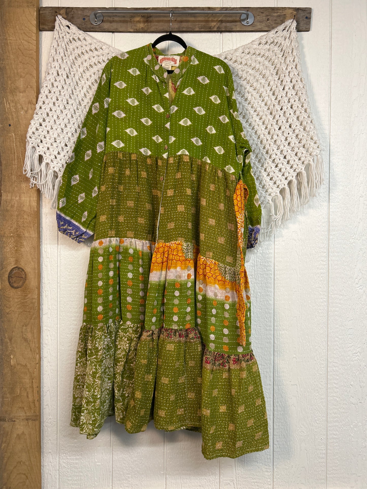 Pareo Kantha Luminous Maxi Dress 0126 220