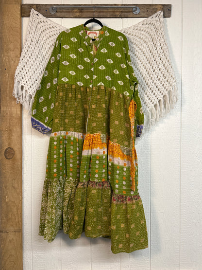 Pareo Kantha Luminous Maxi Dress 0126 220