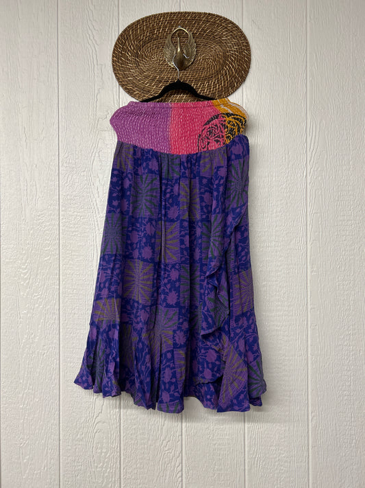 Crepe Sari Inner Peace Wrap Skirt 0626 241