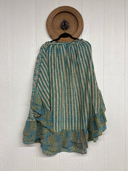 Pareo Kantha Wild Rose Skirt 0426 122