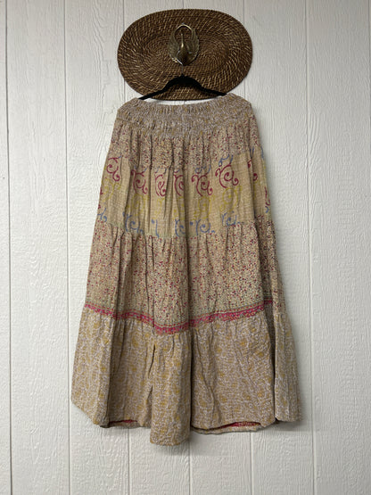 Pareo Kantha Lotus Maxi Skirt 0826 190