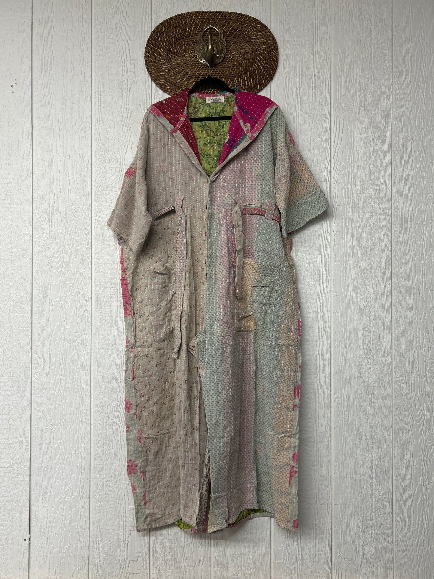 Kantha Zen Hoodie Jumpsuit 0925 128