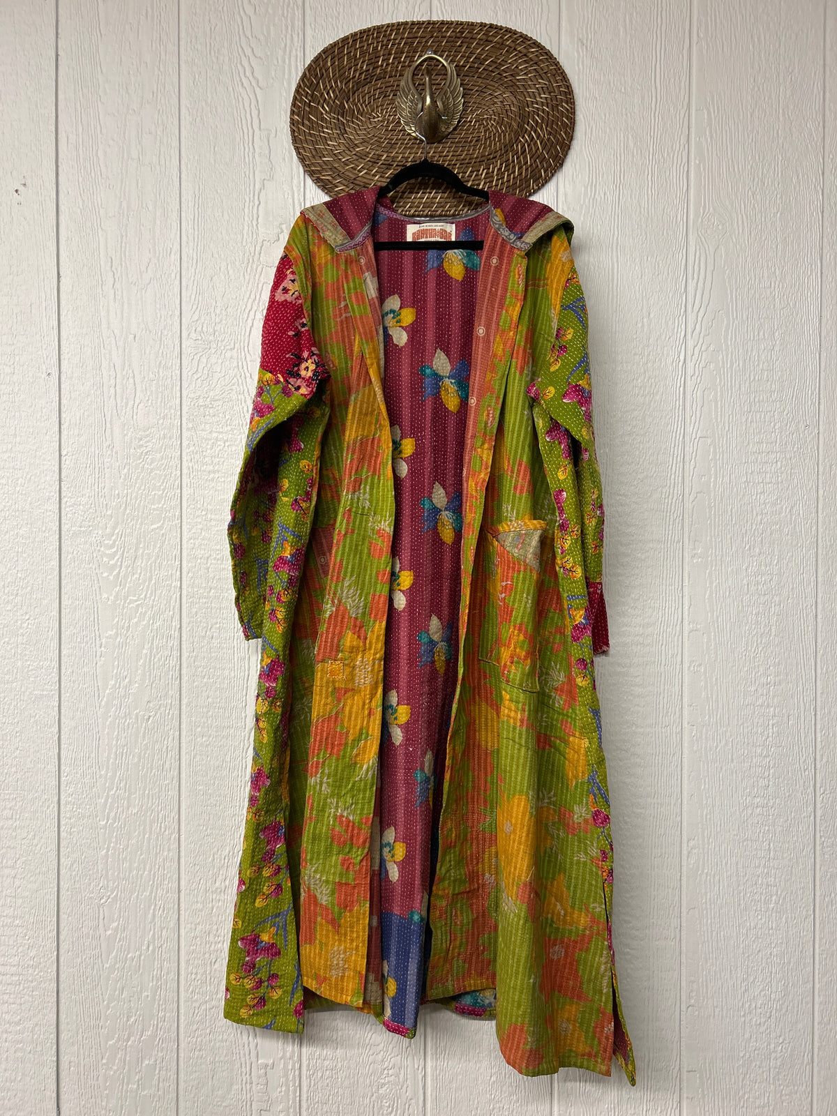 Fine Kantha Rising Sun Coat 1026 065