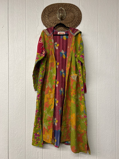 Fine Kantha Rising Sun Coat 1026 065