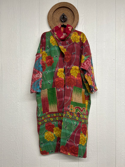 Fine Kantha Cowl Split Pullover 1225 222