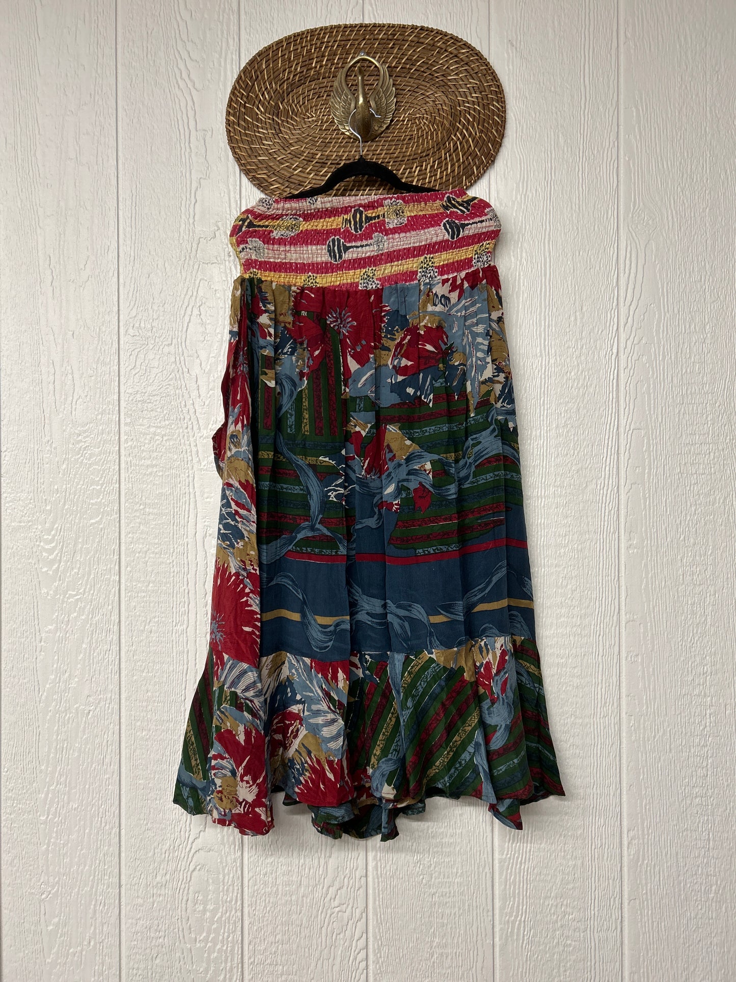 Crepe Sari Inner Peace Wrap Skirt 0626 245