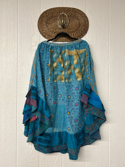 Pareo Kantha Wild Rose Skirt 0426 178