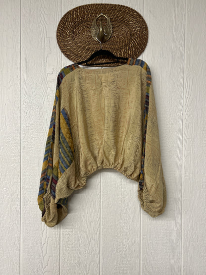 Crepe Sari Luna Crop Top 0126 265