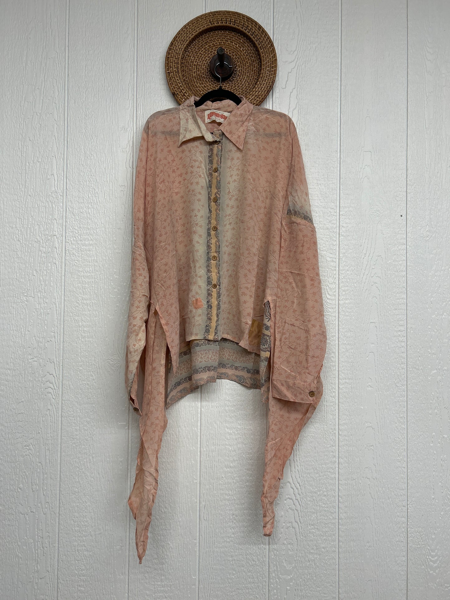 Crepe Sari Nirvana Button Down 1125 273