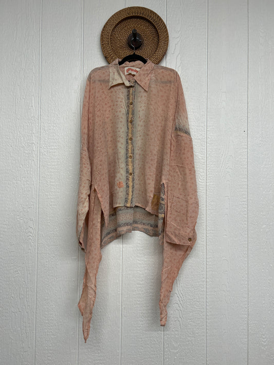 Crepe Sari Nirvana Button Down 1125 273