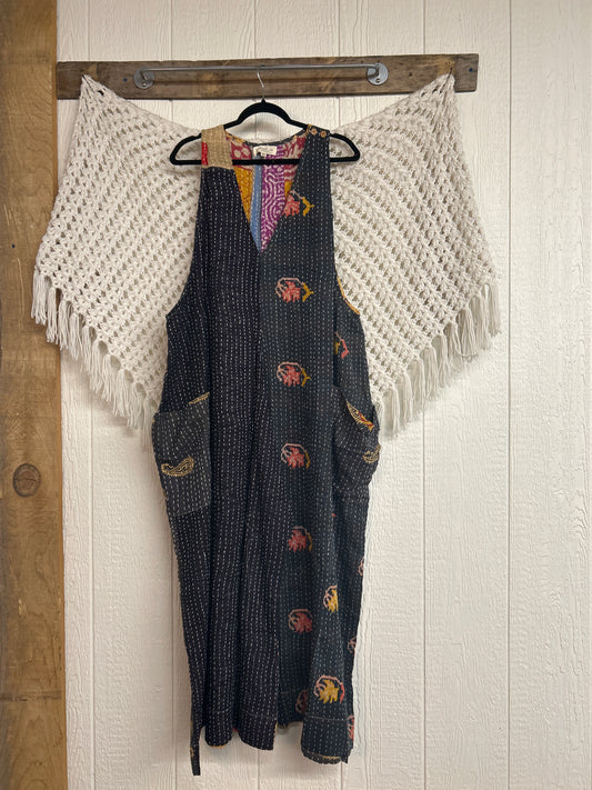 Kantha Harmony Wide Leg Jumpsuit  0825 174