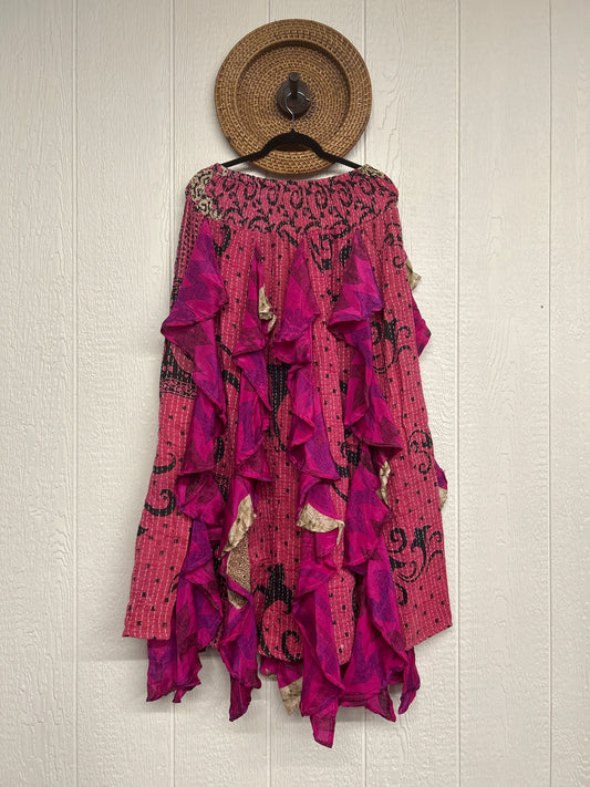 Pareo Kantha Willow Maxi Skirt 0826 202