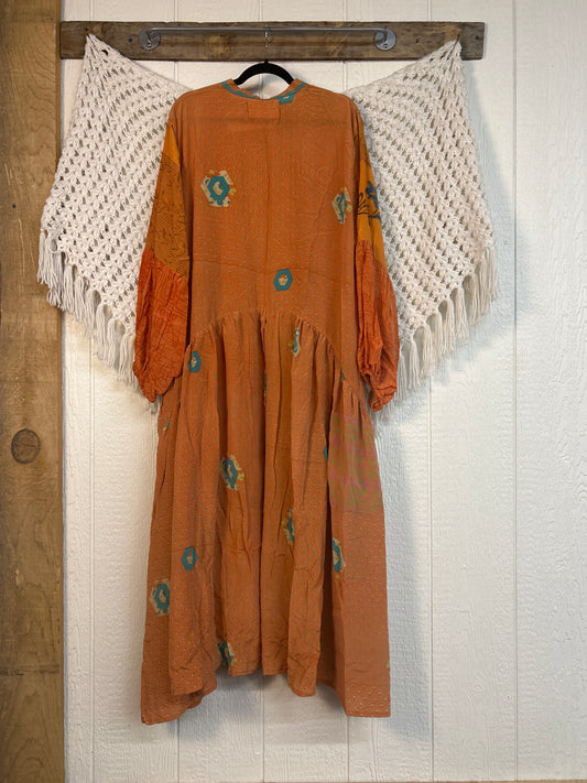 Crepe Sari Evermore Kimono 0326 156