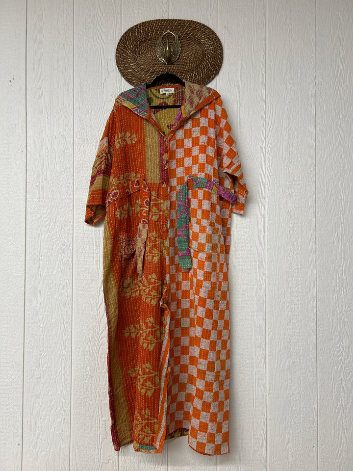 Kantha Zen Hoodie Jumpsuit 0125 041